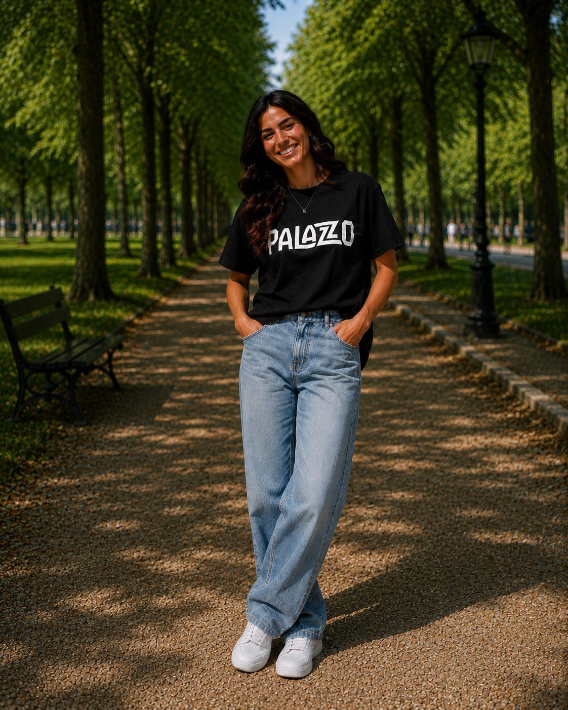 Schwarzes T-Shirt